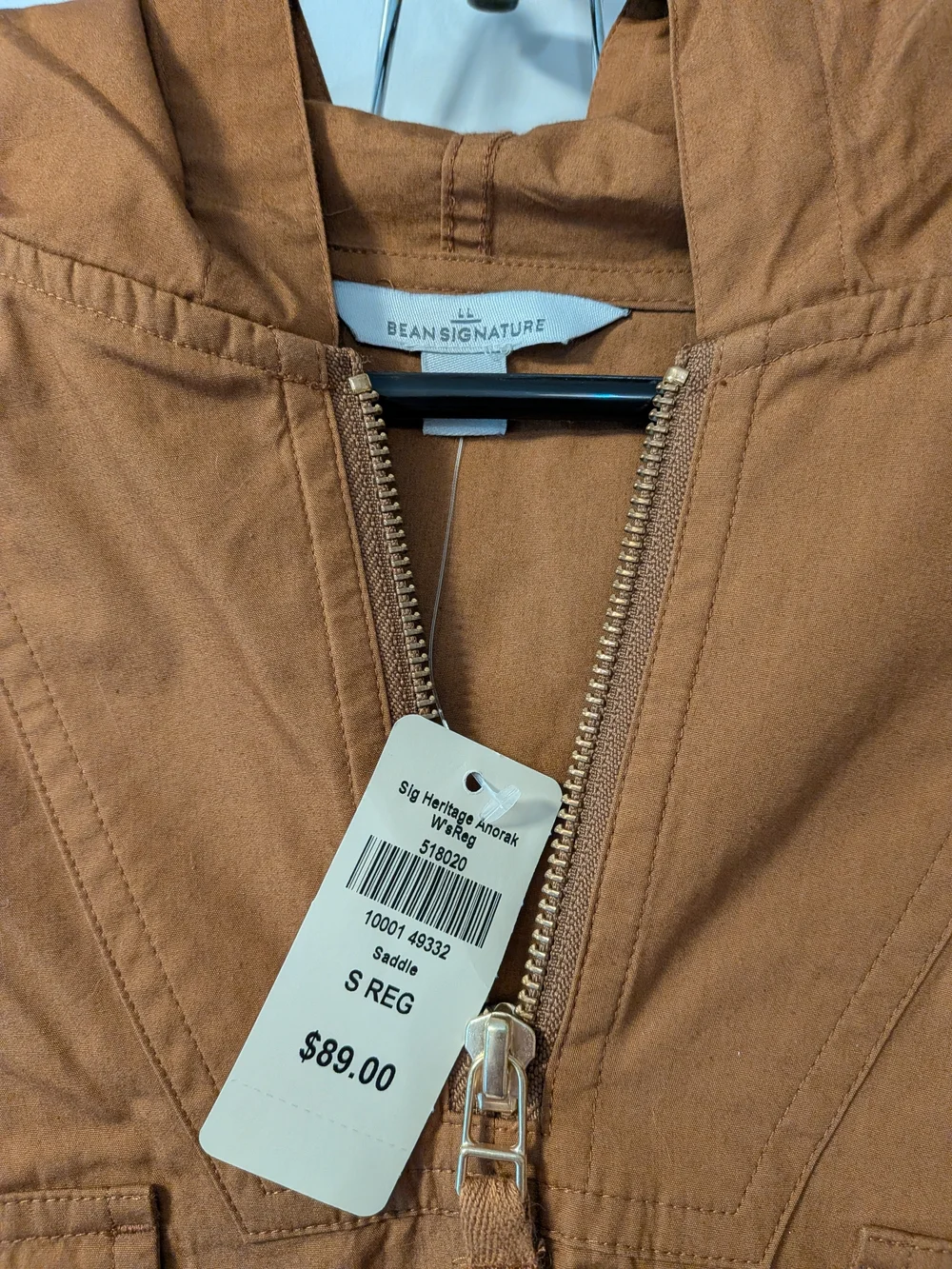 LL Bean Women's Signature Anorak - Brown - Picture 4 of 13